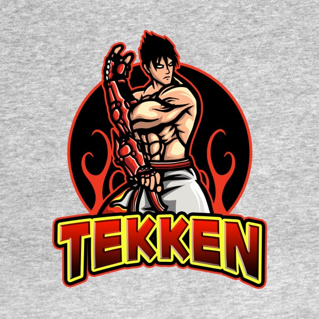 tekken fight tshirt by game everyday